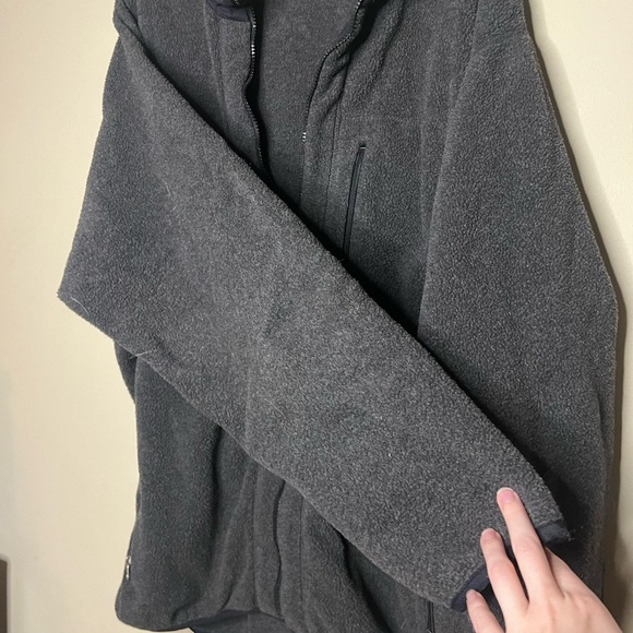 Patagonia Vintage 90s Synchilla Gray Full Zip Men’s Fleece XXL - Picture 7 of 9